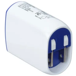 Color Accent Dual Port Wall Charger