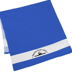 Colorblock Microfiber Beach Towel