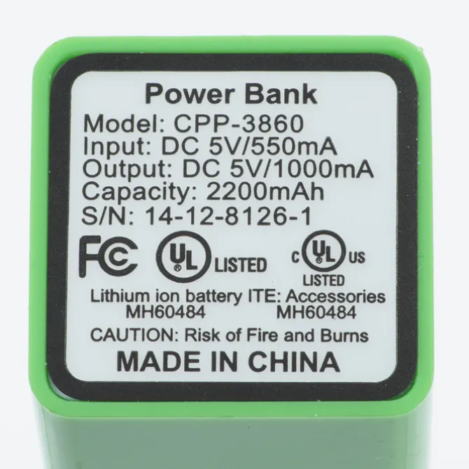 Colorblock Power Bank