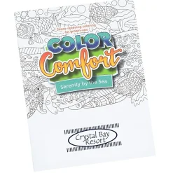 Color Comfort Grown Up Coloring Book - Serenity by the Sea