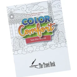Color Comfort Grown Up Coloring Book - See the World