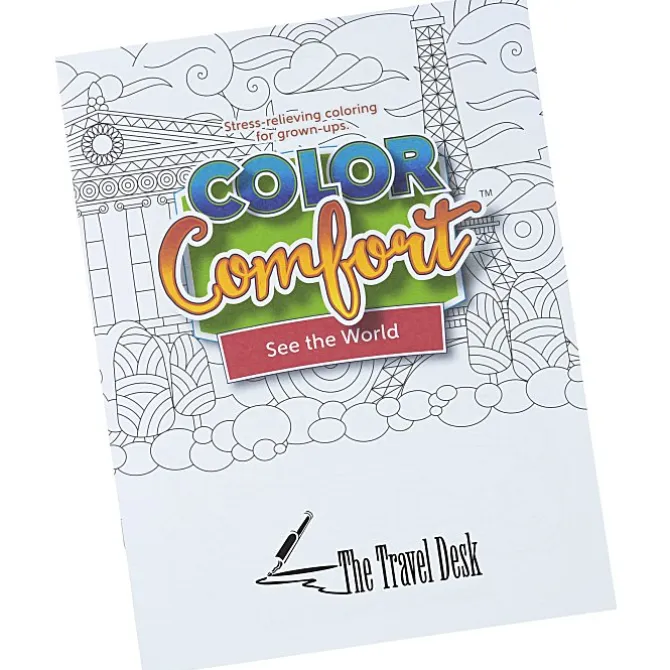Color Comfort Grown Up Coloring Book - See the World