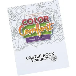 Color Comfort Grown Up Coloring Book - Raise Your Glass