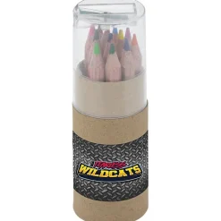 Colored Pencil & Sharpener Set - Full Color - 24 hr