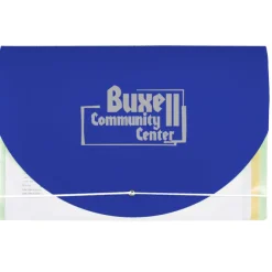 Color Flap Translucent Document Holder - 8 inches x 12 inches