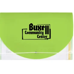 Color Flap Translucent Document Holder - 8 inches x 12 inches