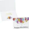 Colorful Balloons Birthday Card