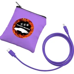 Colorful Charging Cable with Pouch