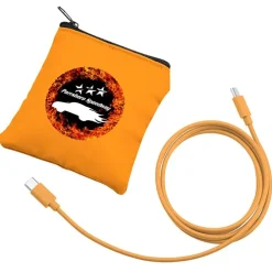 Colorful Charging Cable with Pouch