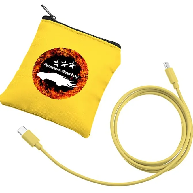 Colorful Charging Cable with Pouch
