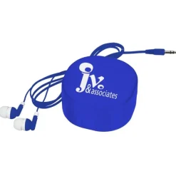 Colorful Earbuds Carry All