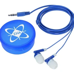 Colorful Earbuds with Traveler Case