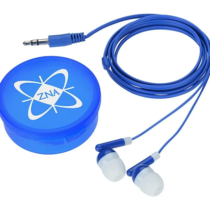 Colorful Earbuds with Traveler Case