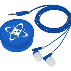 Colorful Earbuds with Traveler Case
