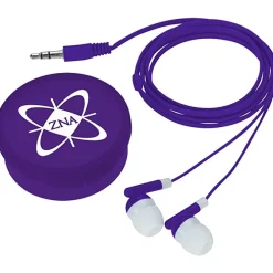 Colorful Earbuds with Traveler Case