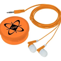 Colorful Earbuds with Traveler Case