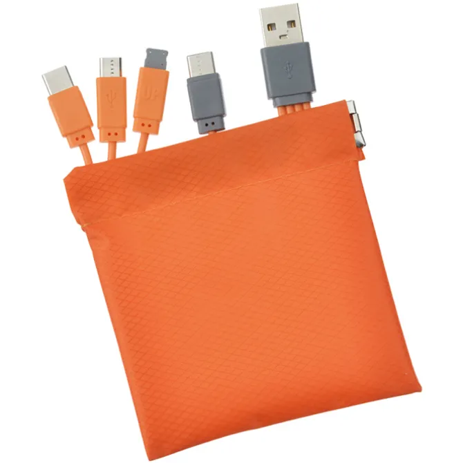 Colorful USB-C Charging Cable Pouch