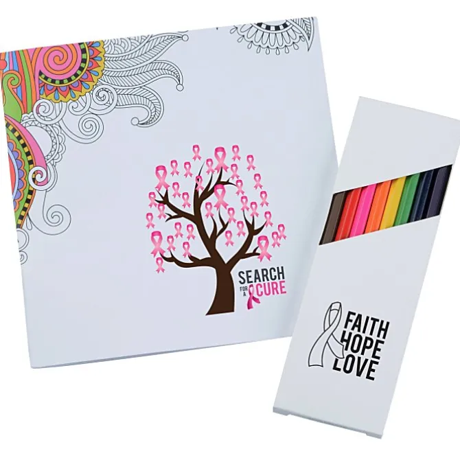 Coloring Book & Pencil Set