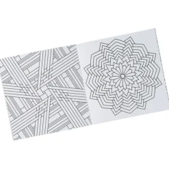 Coloring Book & Pencil Set - Geometric
