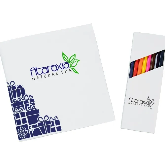 Coloring Book & Pencil Set - Holiday - 24 hr