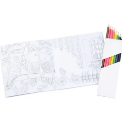 Coloring Book & Pencil Set - 24 hr