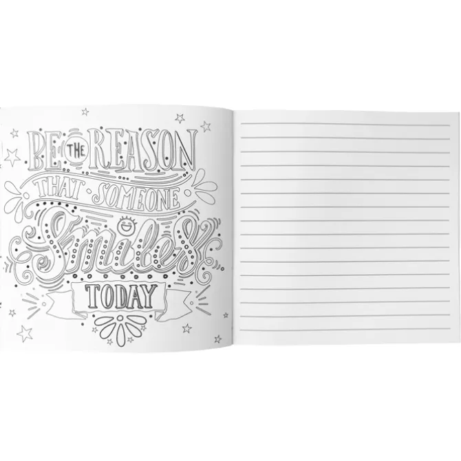 Coloring Book & Pencil Set - Inspirational