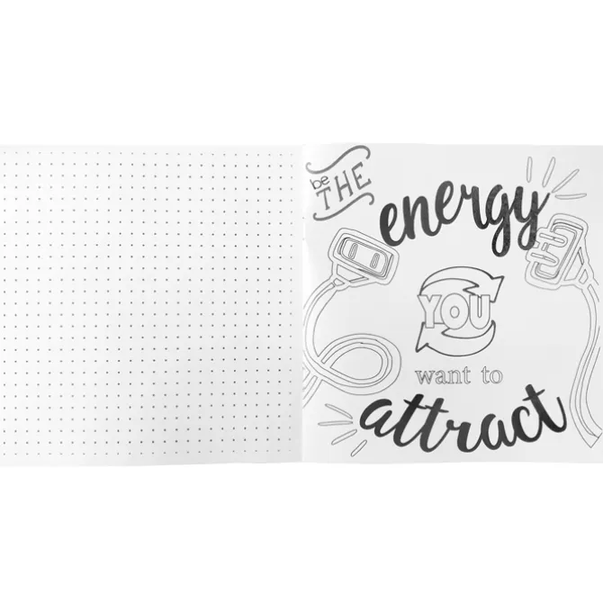 Coloring Book & Pencil Set - Inspirational