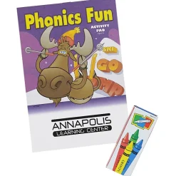 Color & Learn Activity Fun Pack - Phonics