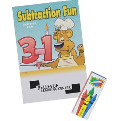 Color & Learn Activity Fun Pack - Subtraction