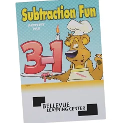 Color & Learn Activity Pad - Subtraction