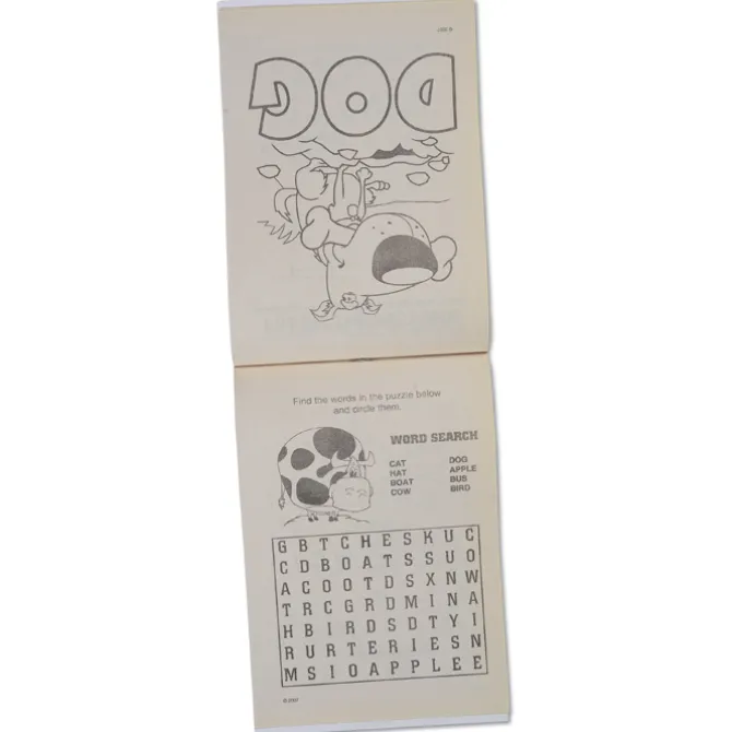Color & Learn Activity Pad - Words