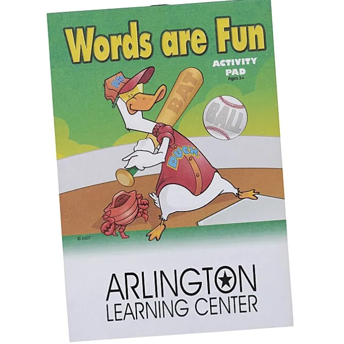 Color & Learn Activity Pad - Words