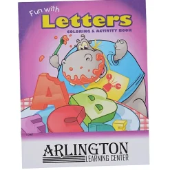 Color & Learn Book - Letters
