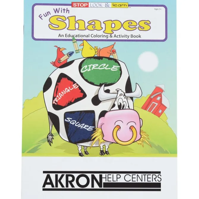Color & Learn Book - Shapes