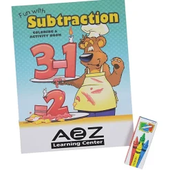 Color & Learn Fun Pack - Subtraction
