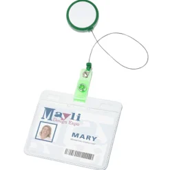 Color Pop Retractable Badge Holder