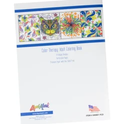 Color Therapy Adult Coloring Book