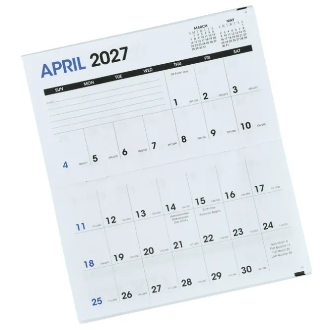Color Thread Monthly Planner