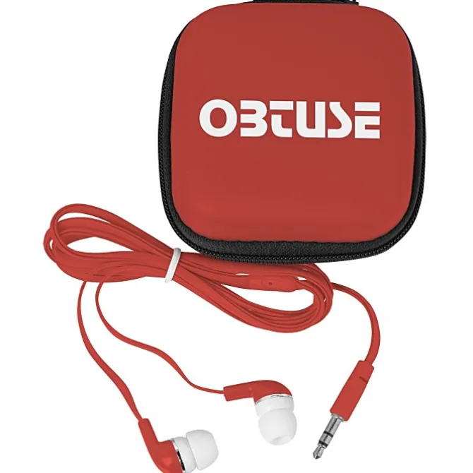 Color Top Case with Colorful Earbuds