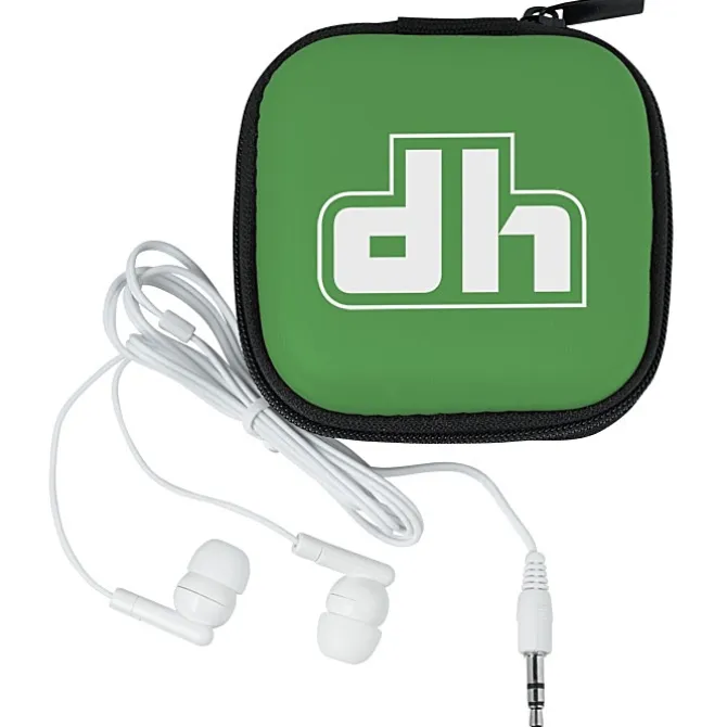 Color Top Case with Earbuds