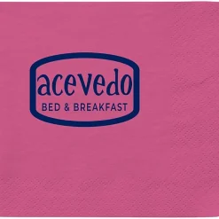 Colorware Beverage Napkin - 2-ply - Color - Low Qty