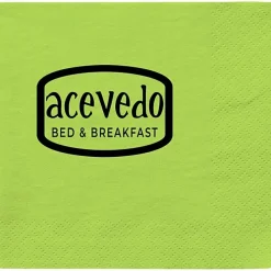 Colorware Beverage Napkin - 2-ply - Color - Low Qty