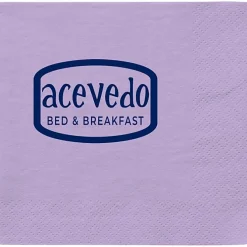 Colorware Beverage Napkin - 2-ply - Color - Low Qty