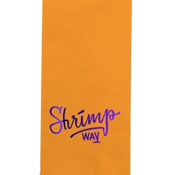 Colorware Dinner Napkin - 2-ply - 1/8 Fold - Foil