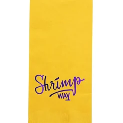 Colorware Dinner Napkin - 2-ply - 1/8 Fold - Foil