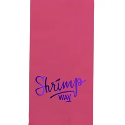 Colorware Dinner Napkin - 2-ply - 1/8 Fold - Foil