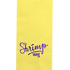 Colorware Dinner Napkin - 2-ply - 1/8 Fold - Foil