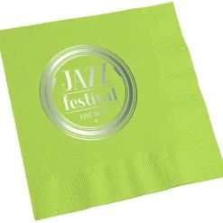 Colorware Luncheon Napkin - 2-ply - Foil