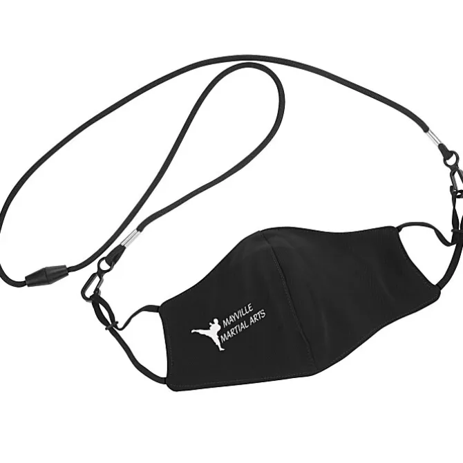 Comfy 2-Ply Face Mask with Lanyard - Youth