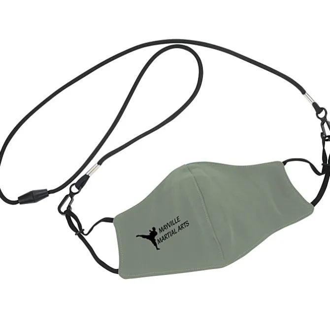 Comfy 2-Ply Face Mask with Lanyard - Youth